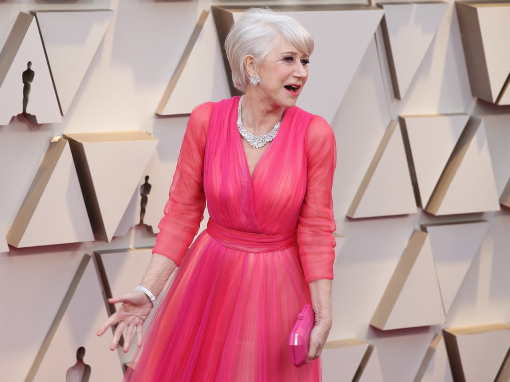 helen mirren 2019 oscars dress