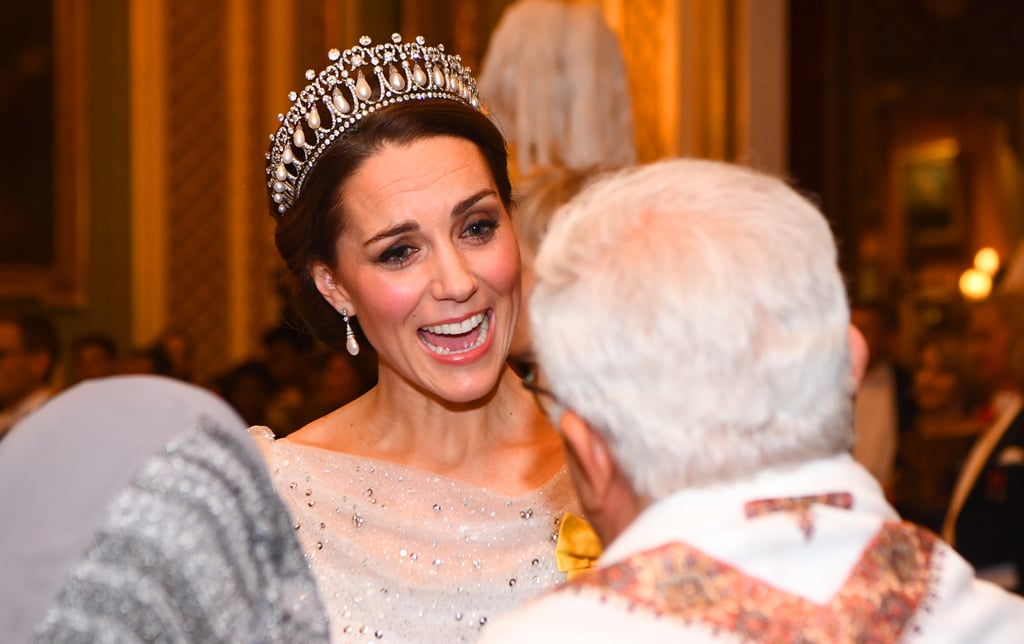 Kate Middleton and Prince William at a Holiday Party 2018