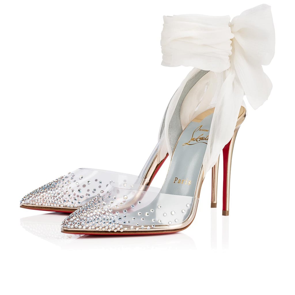 louboutin heels with bow