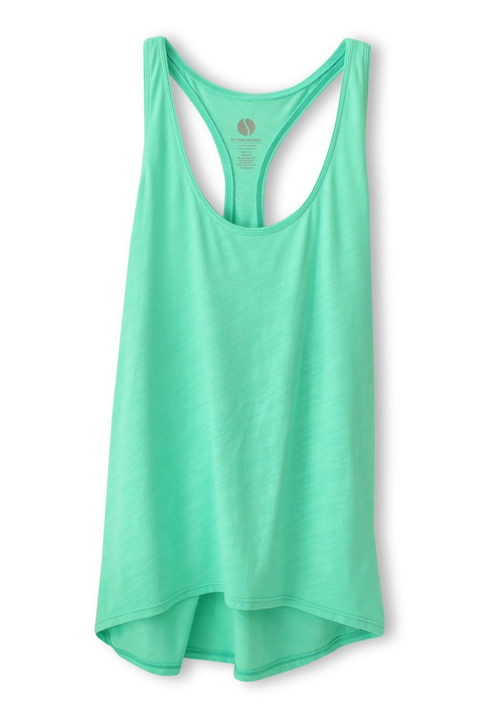 Champion ~Medium Mint Green loose fit Workout Racerback Built-In