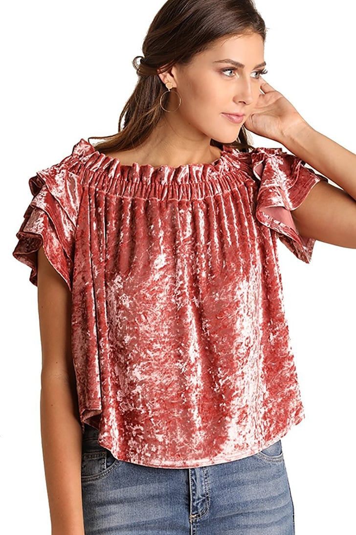 Umgee Velvet Top Holiday Tops on Amazon POPSUGAR Fashion Photo 10