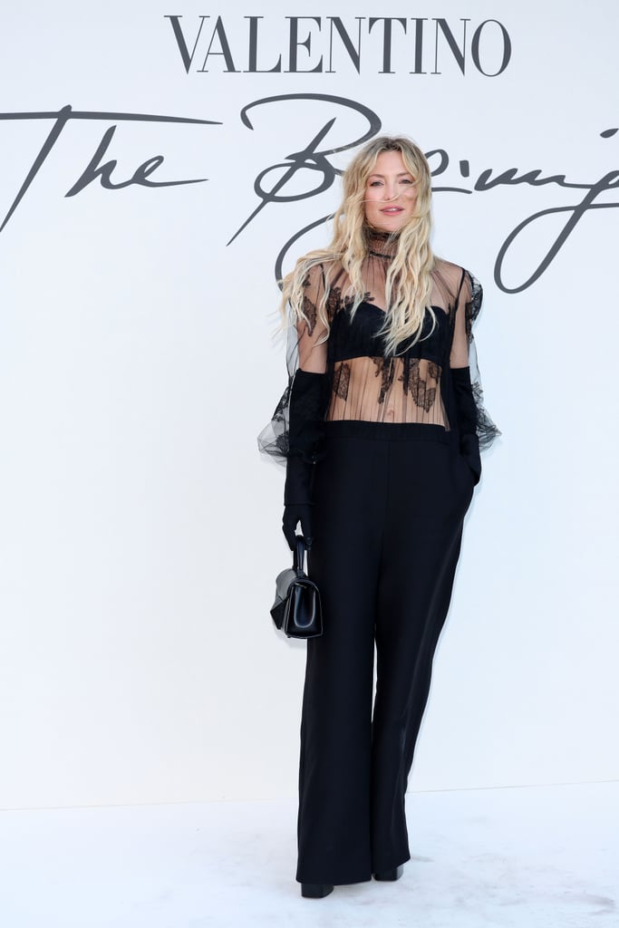 Kate Hudson at the Valentino 2022 Haute Couture Show