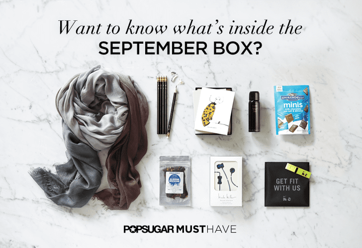 POPSUGAR Must Have Box Reveal September 2014 Contents