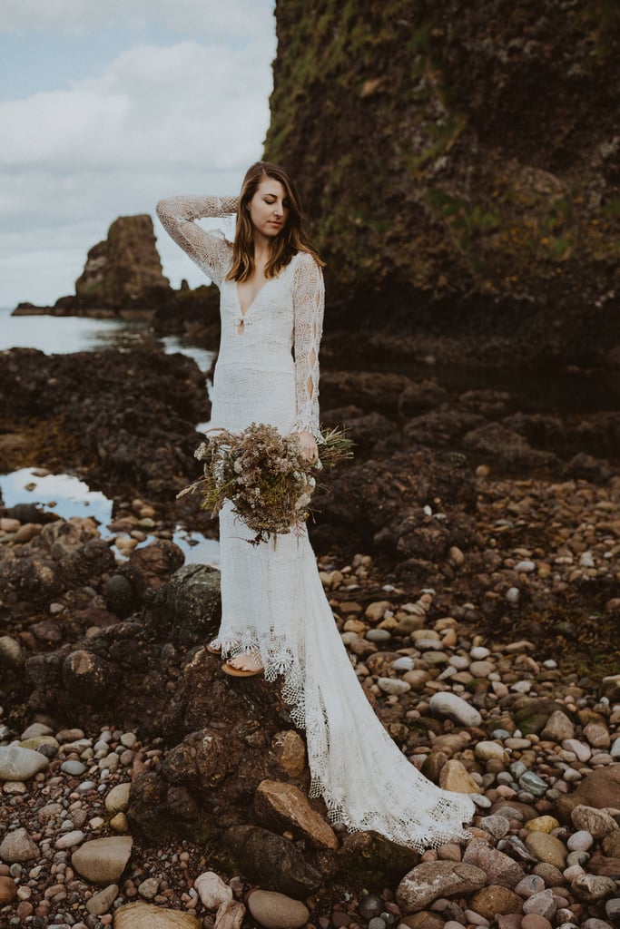 Elopement Shoot at Dunnottar Castle in Scotland