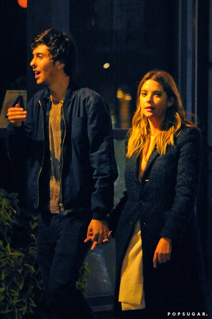 Ashley Benson and Nat Wolff Hold Hands in NYC Pictures
