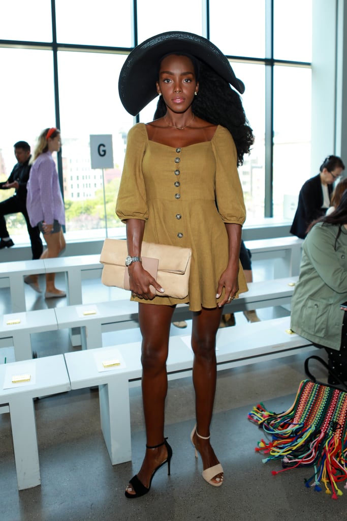 Cipriana Quann at the Ryan Roche New York Fashion Week Show