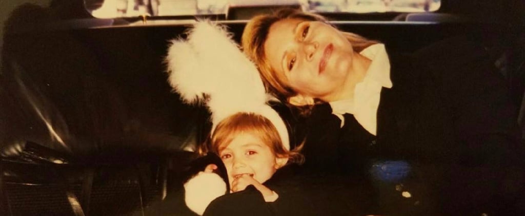 Billie Lourd Instagram Photo With Mom Carrie Fisher 2017