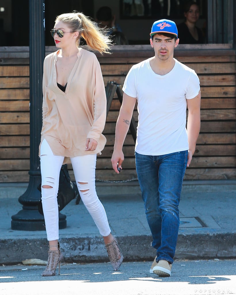 Taylor Swift and Calvin Harris After Jaime King Baby Shower