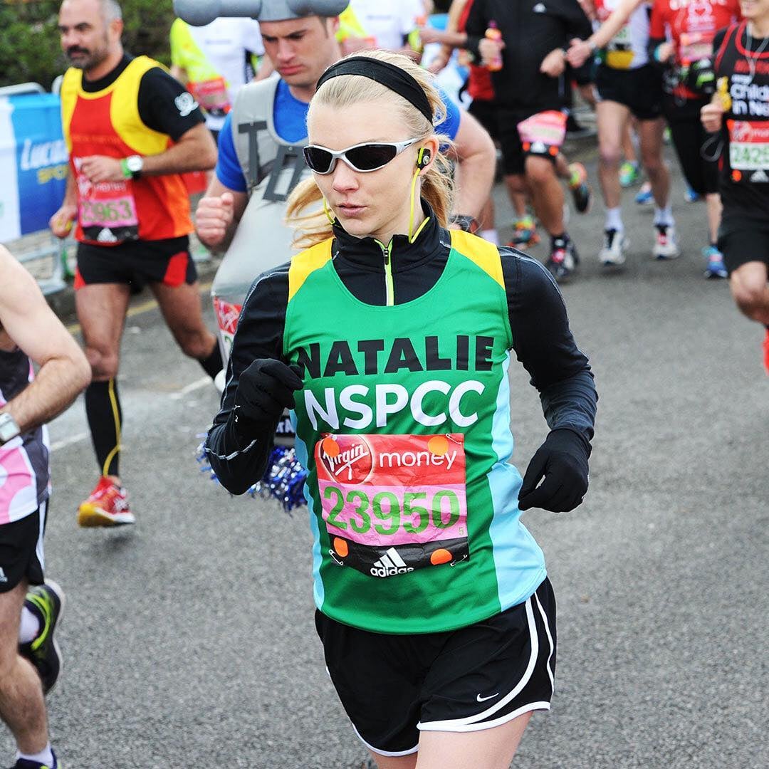 Got Actress Natalie Dormer Completes London Marathon Popsugar
