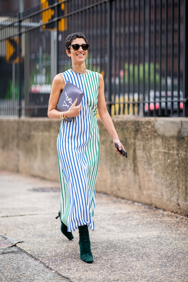 The Spring 2020 Dress Trend: Striped Knits