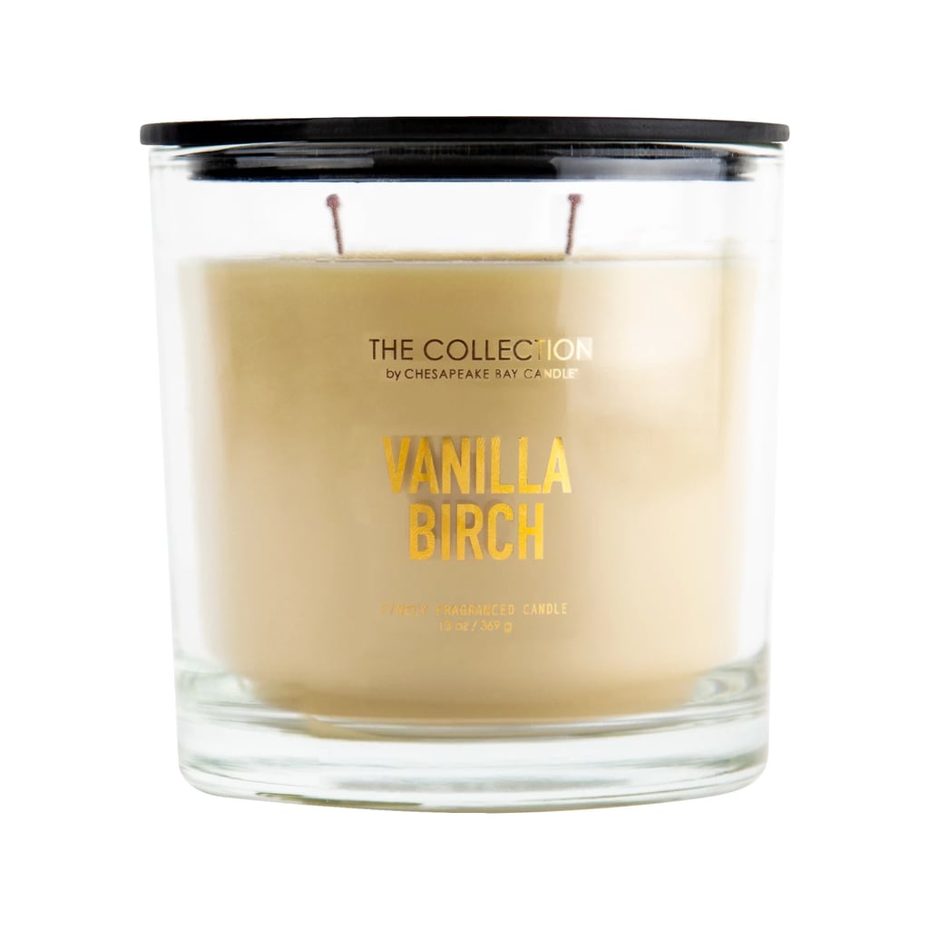 Lidded Glass Jar 2Wick Candle in Vanilla Birch by Chesapeake Bay