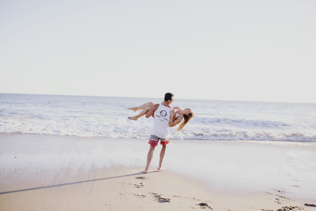 Casual Beach Engagement Shoot