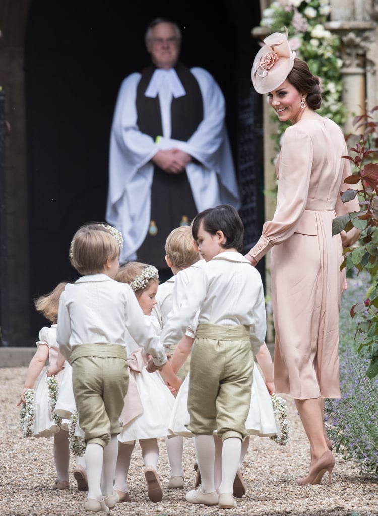 Kate Middleton Alexander McQueen Dress at Pippa's Wedding