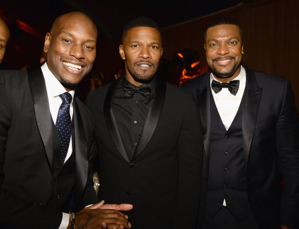 Pictured: Tyrese Gibson, Jamie Foxx, and Chris Tucker