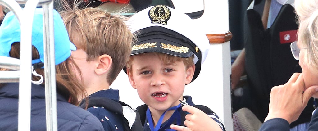Prince George Shows Off His Toothless Grin While Cheering on His Parents at the King's Cup