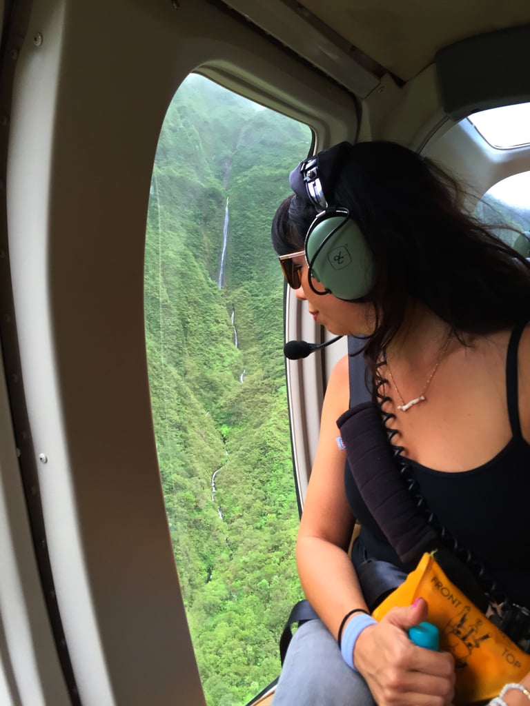I can't praise Paradise Helicopters enough. The helicopters felt safe and sturdy, and both of our pilots were ex-military and legit at what they do. Our pilot was also super sweet and made sure those of us who were nervous (like myself) felt comfortable and secure.