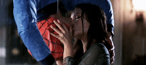 Or how about this Spiderman moment? One word: hot.