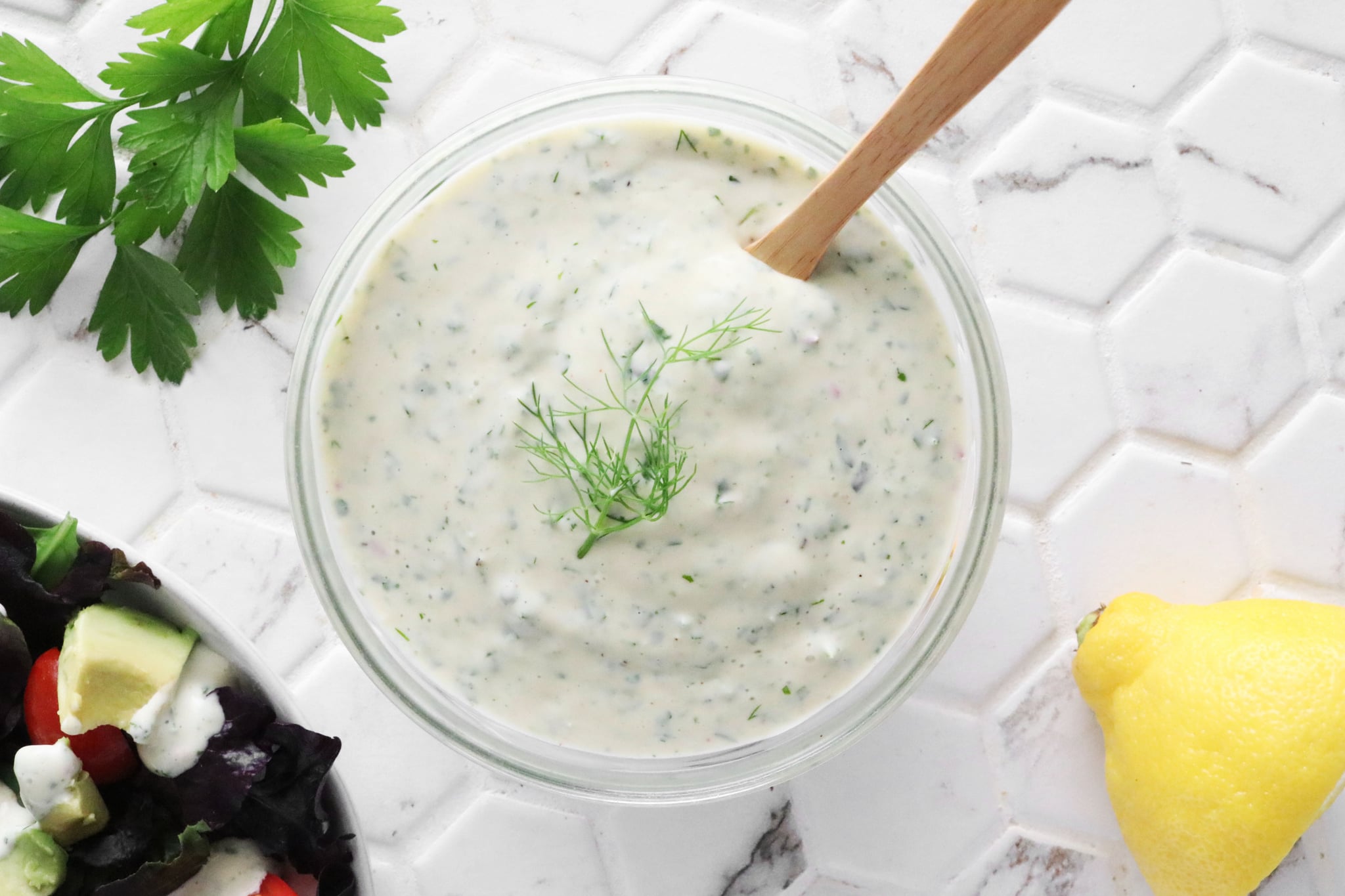 Sweetgreen green goddess ranch dressing