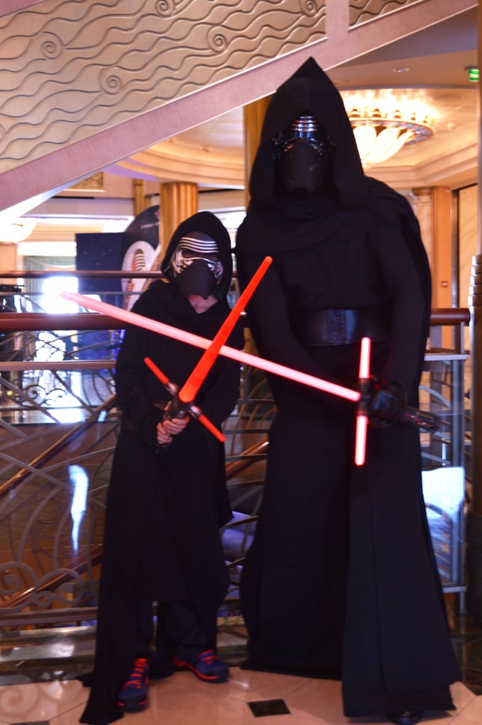 As you approach the atrium, you can't help but take a few photos with your favorite characters . . .