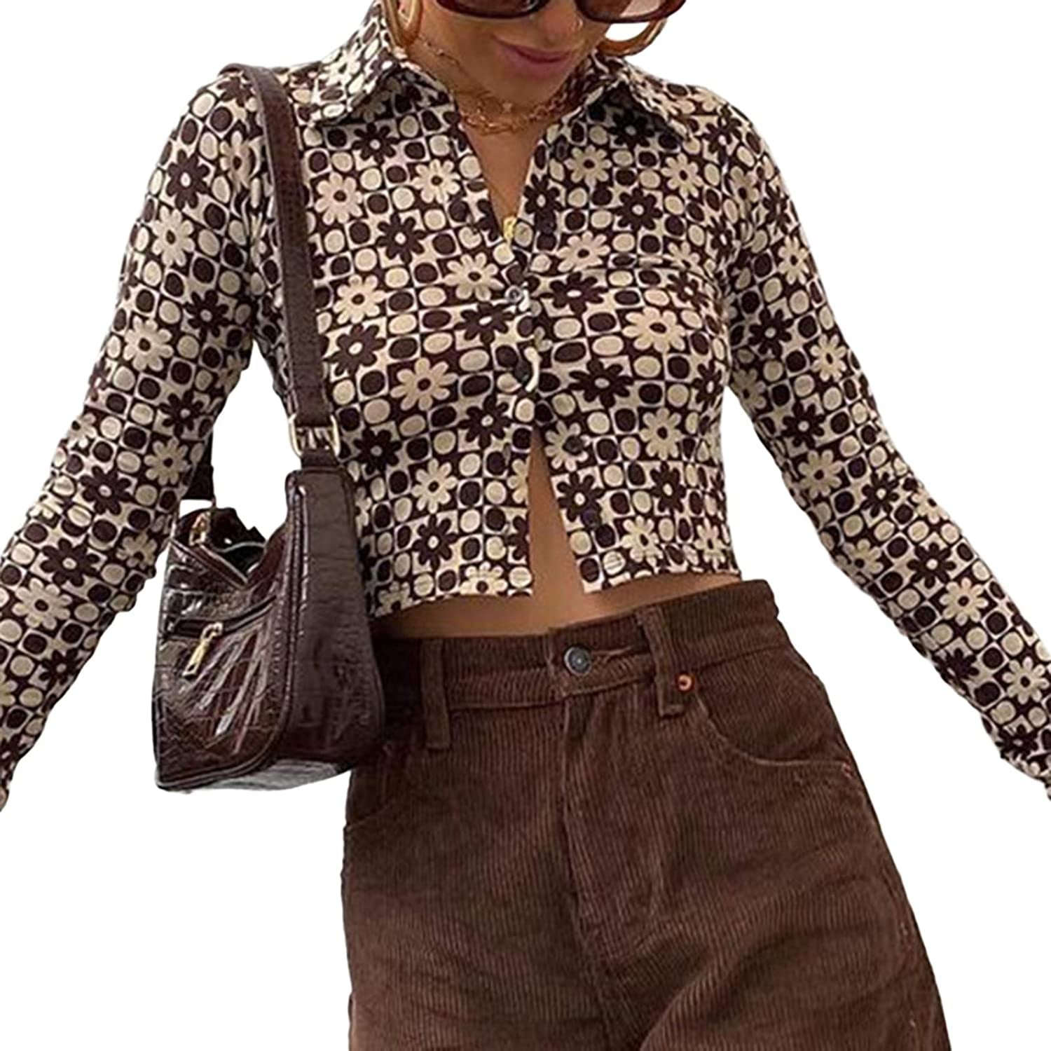 floral print cardigan