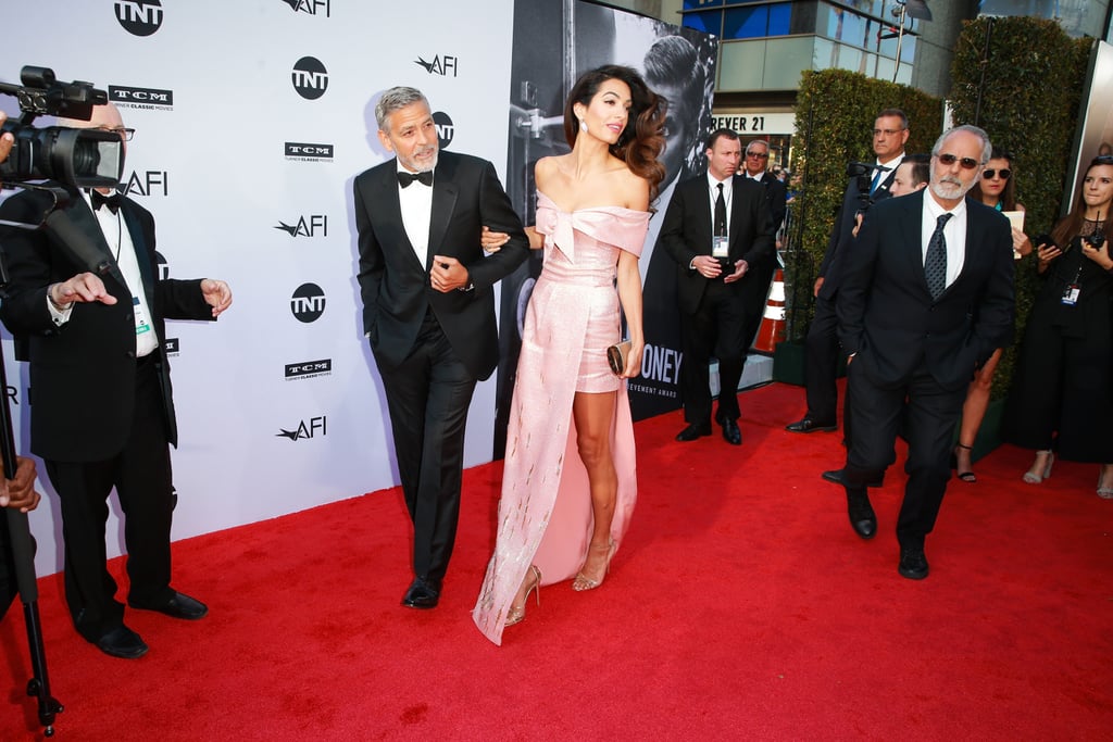 Amal Clooney's Pink Prada Gown 2018