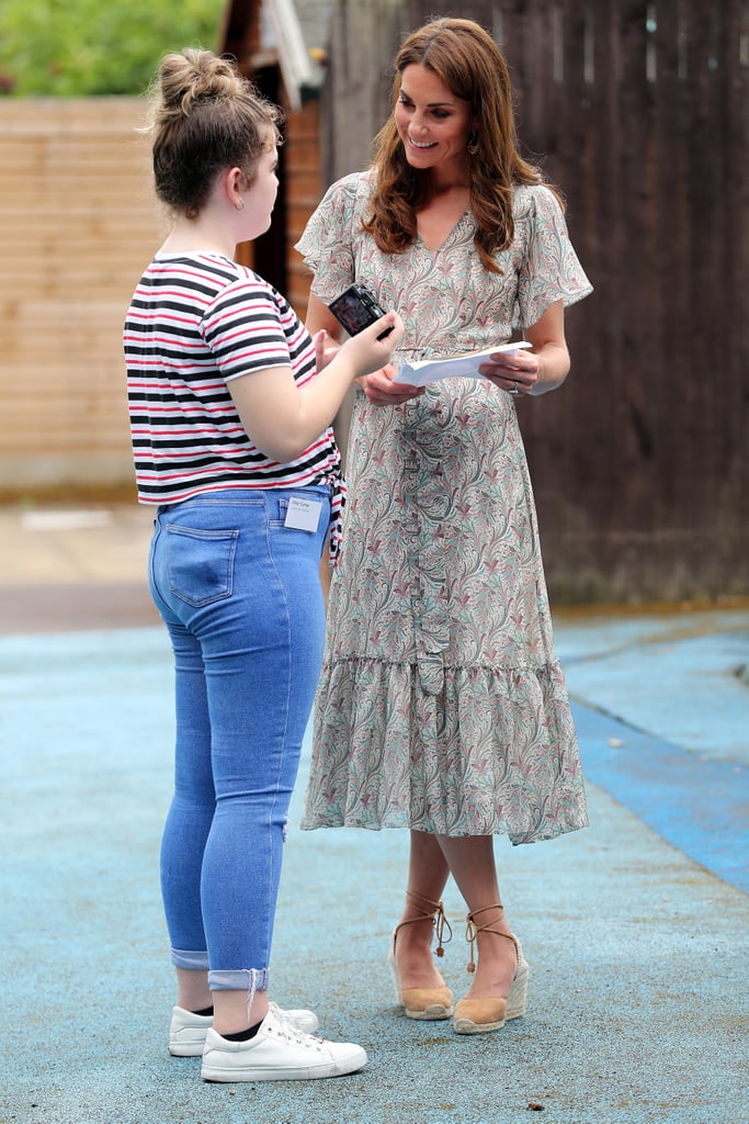 Kate Middleton at Action for Children Workshop June 2019