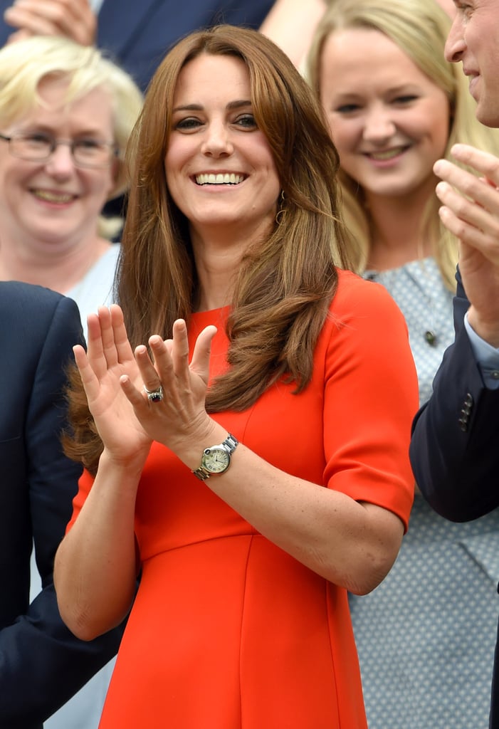 Kate Middleton and Prince William at Wimbledon Pictures