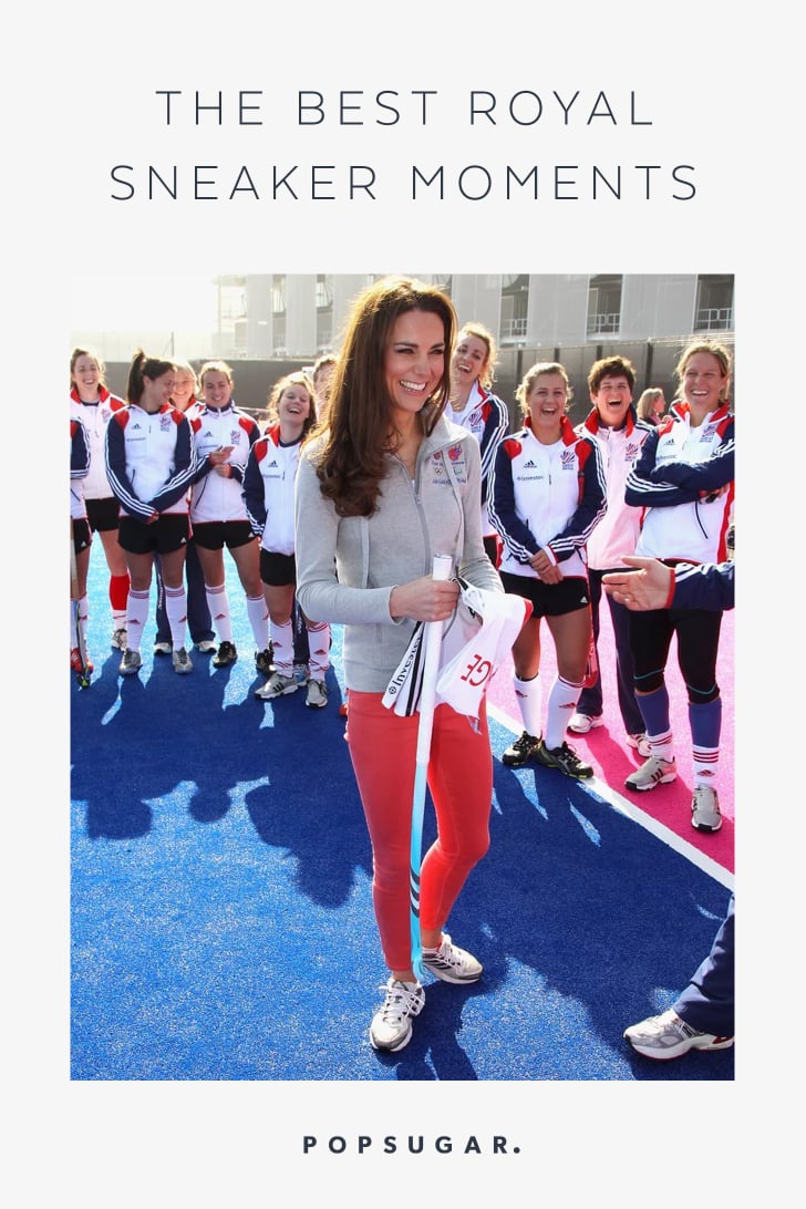 Royals Wearing Sneakers