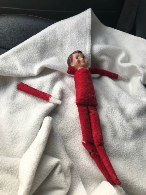 Elf on the Shelf Goes to Hospital POPSUGAR Family Photo 2