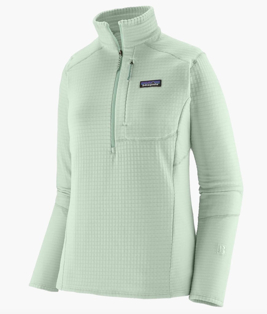 Patagonia R1 Pullover ($155)
One of my favorite things to do in London is go for a walk or jog around the neighborhood and take in all the sights. I always grab this comfy pullover from Patagonia that features stretchy Polartec® Power Grid® fabrics to keep me warm when the weather is foggy and cool. Added bonus? It's lightweight so it doesn't take up a ton of room in my suitcase.