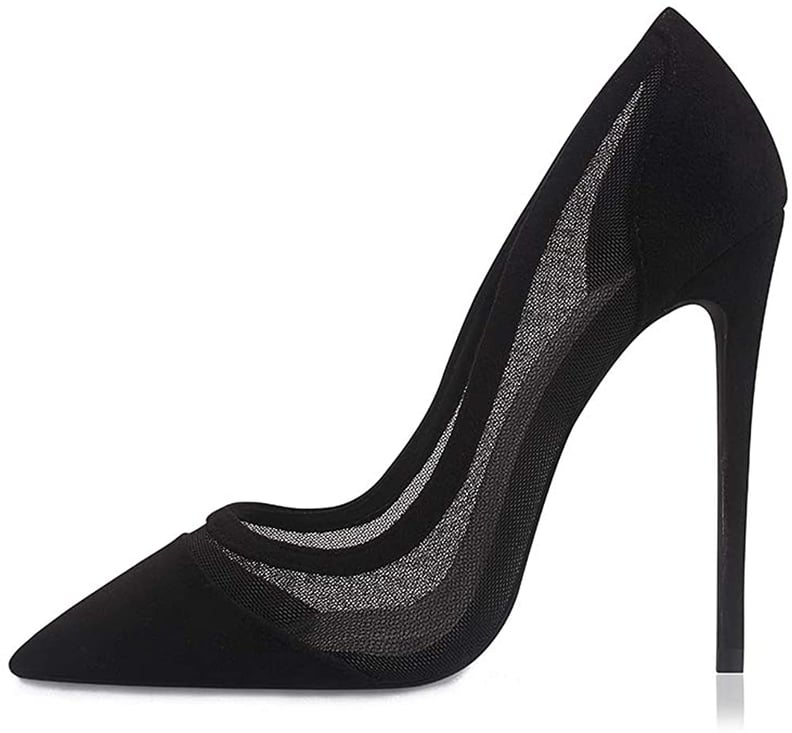 GENSHUO Pointed-Toe High Heel Pumps