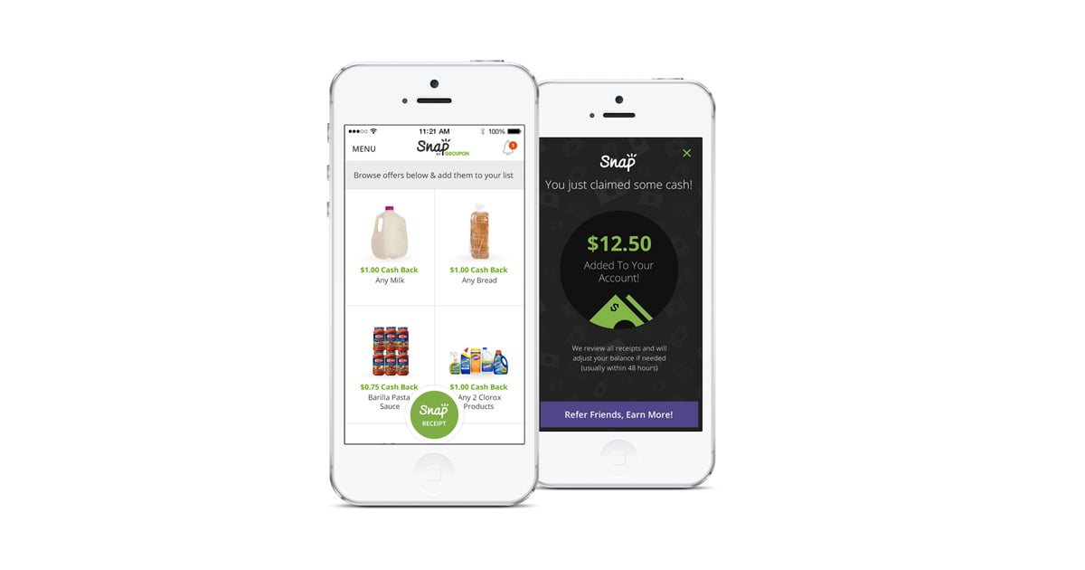 Groupon Snap App POPSUGAR Tech