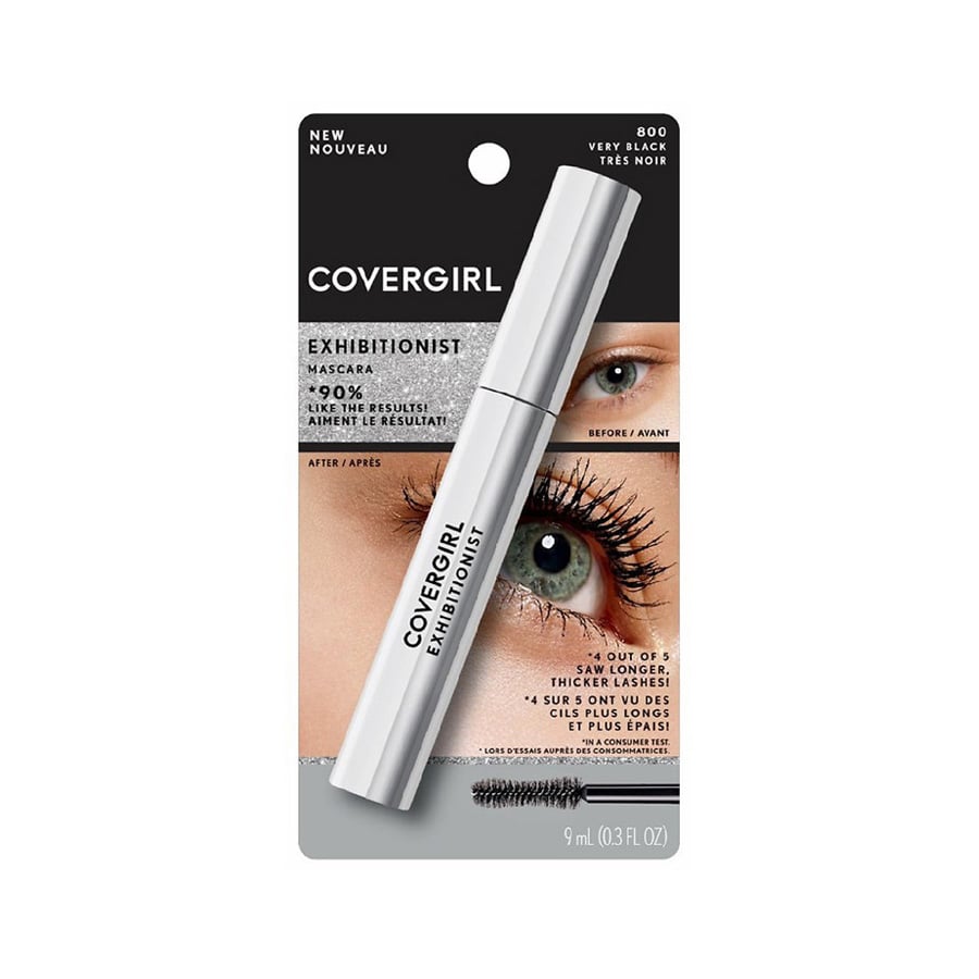 In my opinion, CoverGirl will always have the best "under $15" mascaras, and its newest formula only reinforces that belief. Exhibitionist ($10) is equal parts volumizing and lengthening, which is exactly what I look for in a formula. Plus, it's flake-free — perfect for my sensitive eyes.