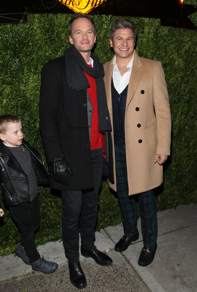 Neil Patrick Harris and Family at Saks Holiday Event 2017