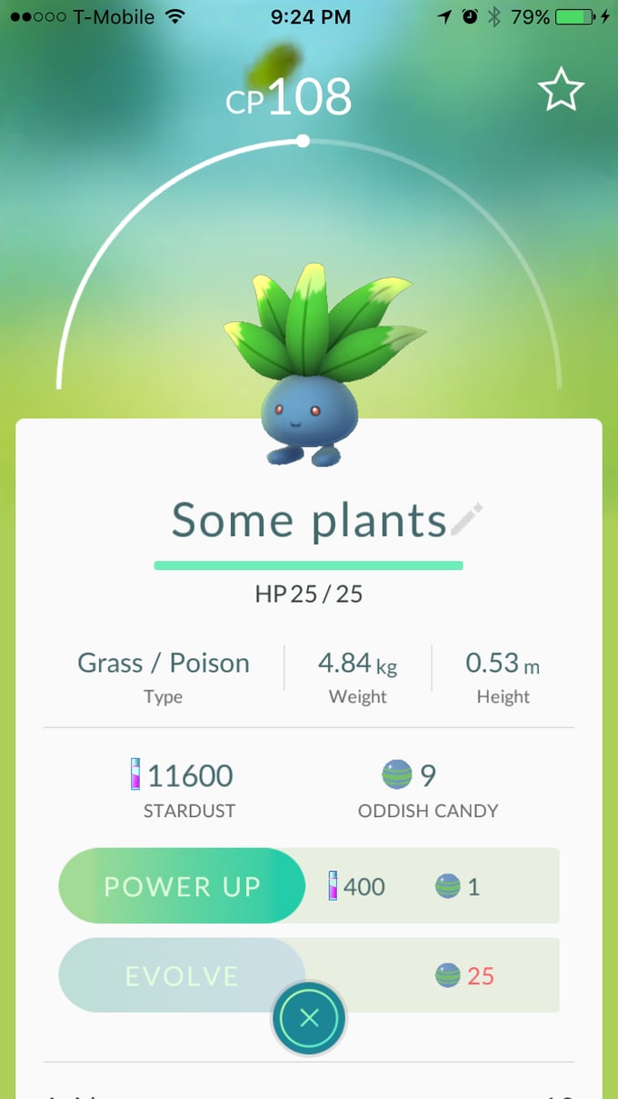 Oddish aka "Some plants"