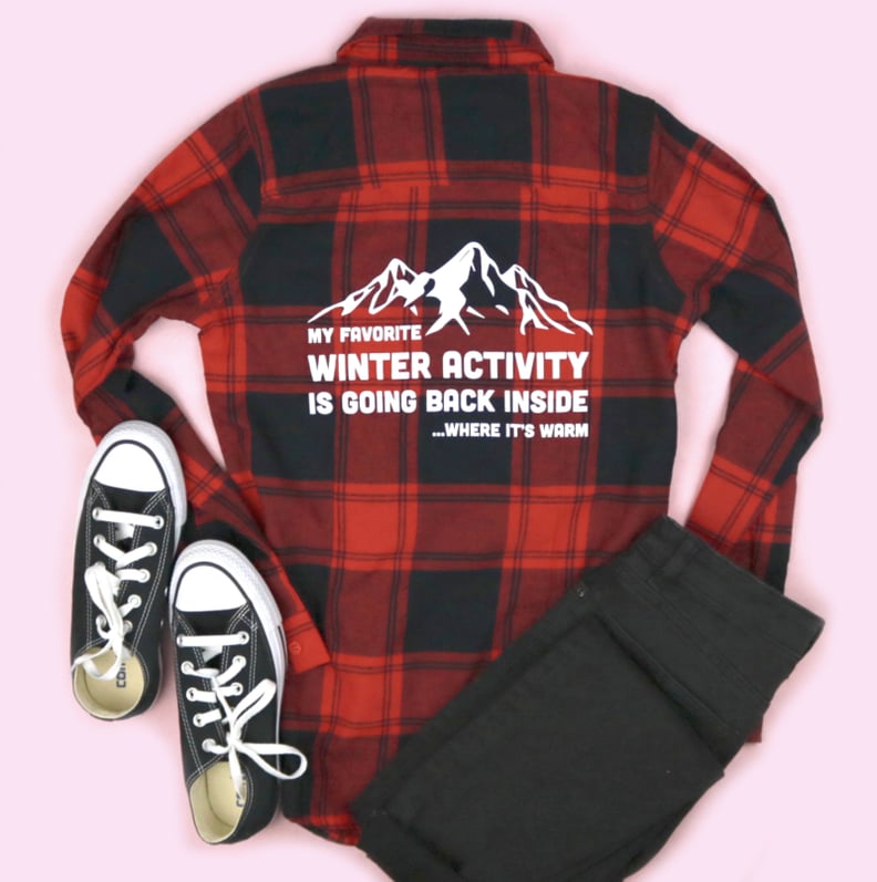 Winter Activity Adult Flannel