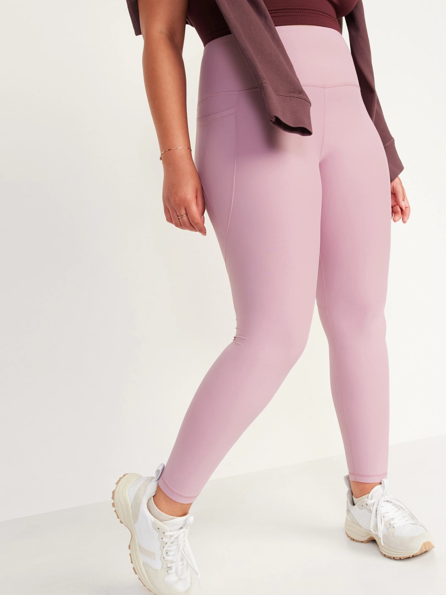 Old Navy High-Waisted PowerSoft 7/8-Length Side-Pocket Leggings, 31 Black  Friday Deals You Can Already Shop at Old Navy, From Dresses to Jeans (All  $25 or Less!)