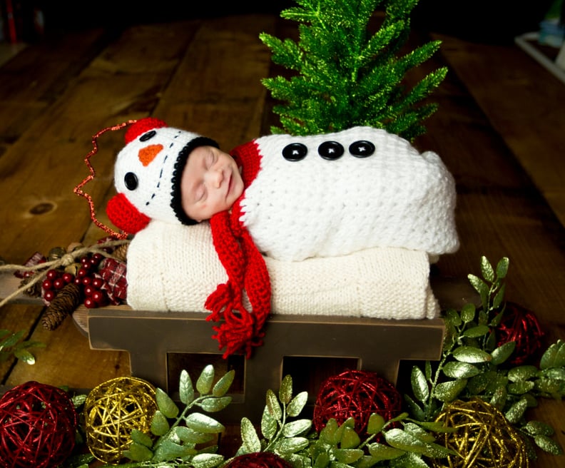 Newborn Snowman Bag