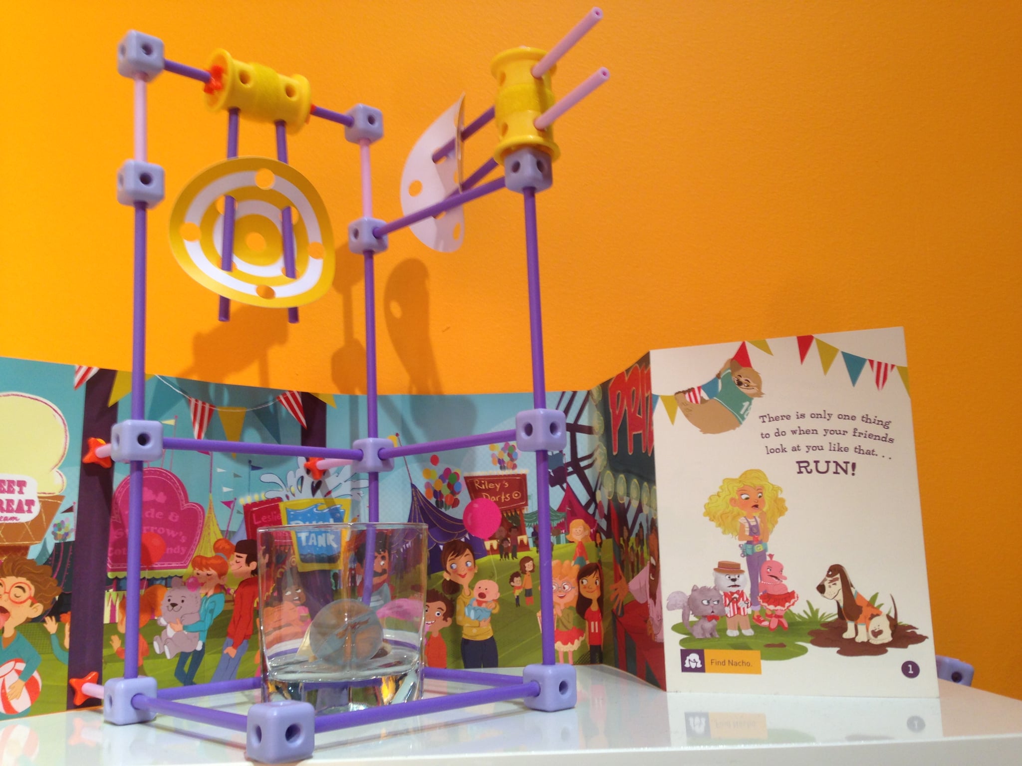 goldieblox and the dunk tank