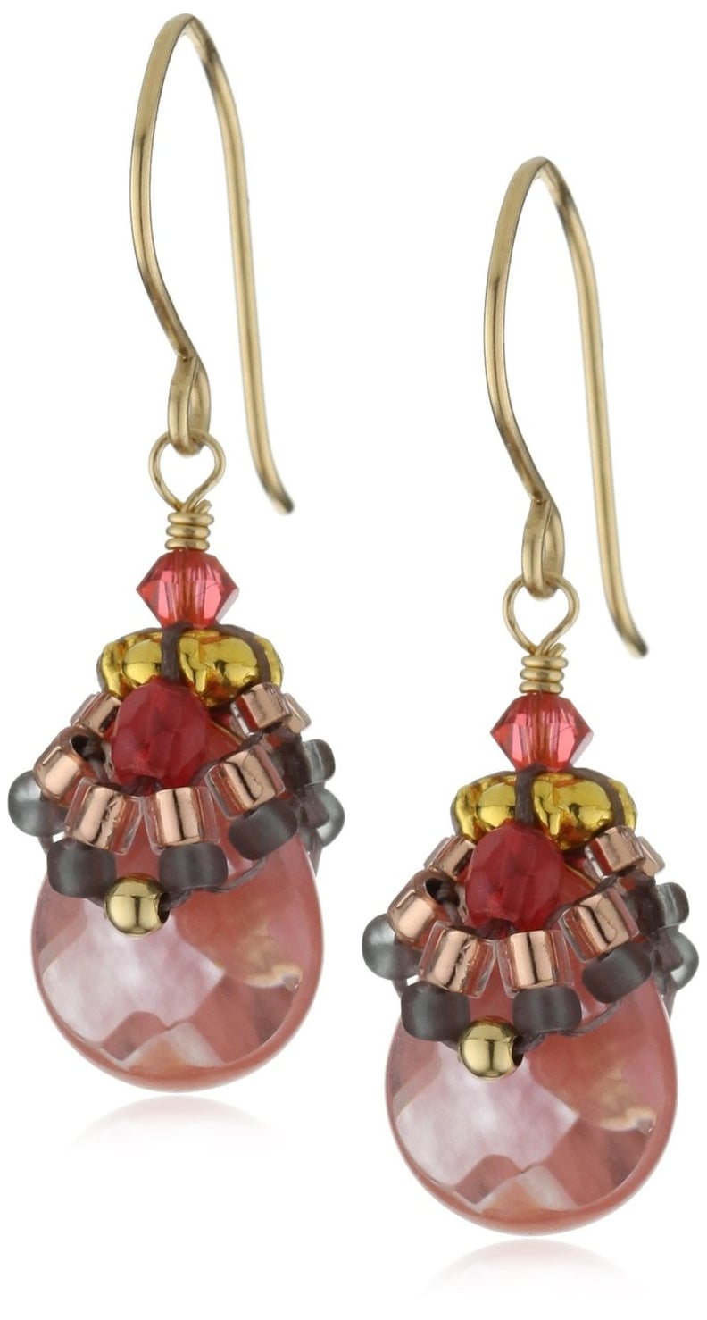 Miguel Ases Raspberry Quartz Earrings