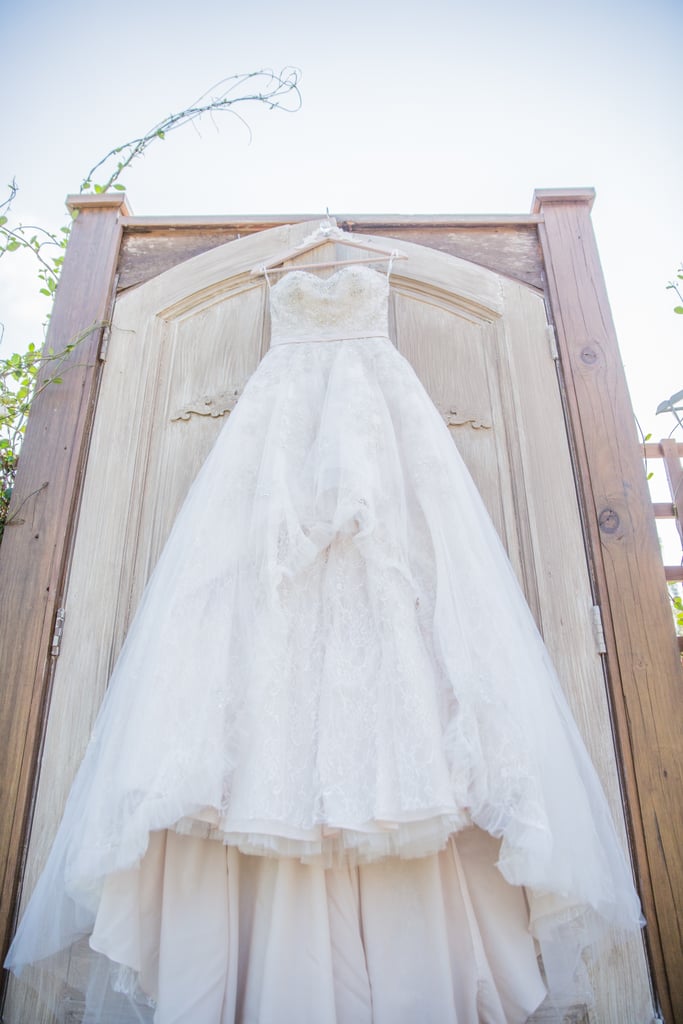 Feminine Pink and Silver Wedding