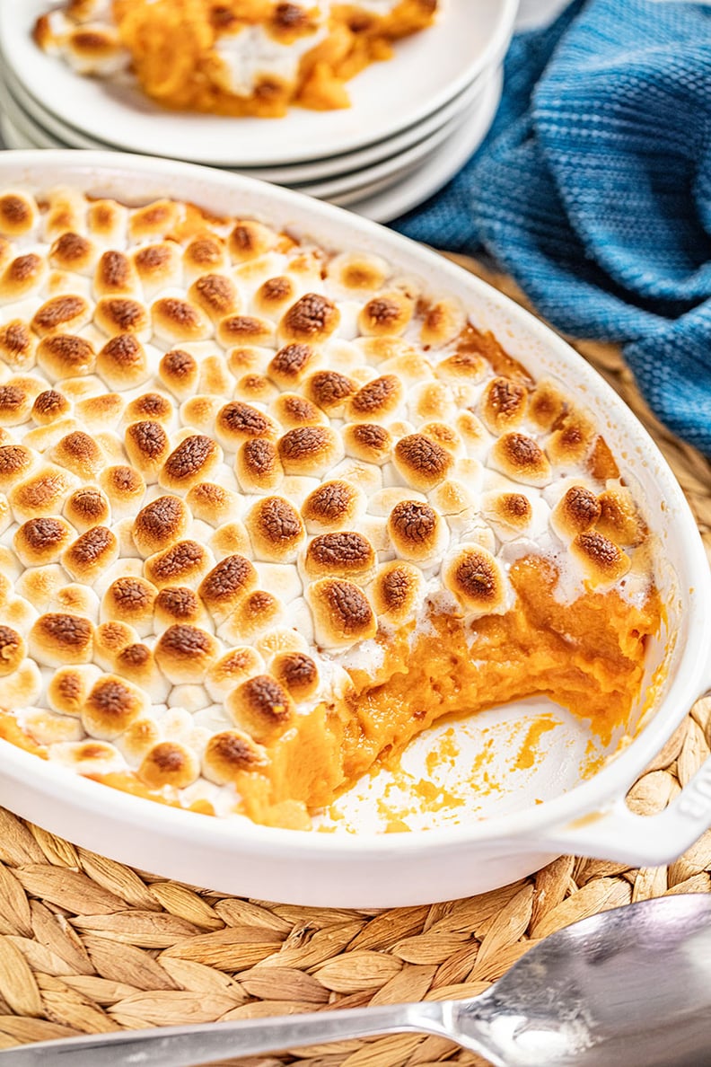 Sweet-Potato Casserole With Marshmallows