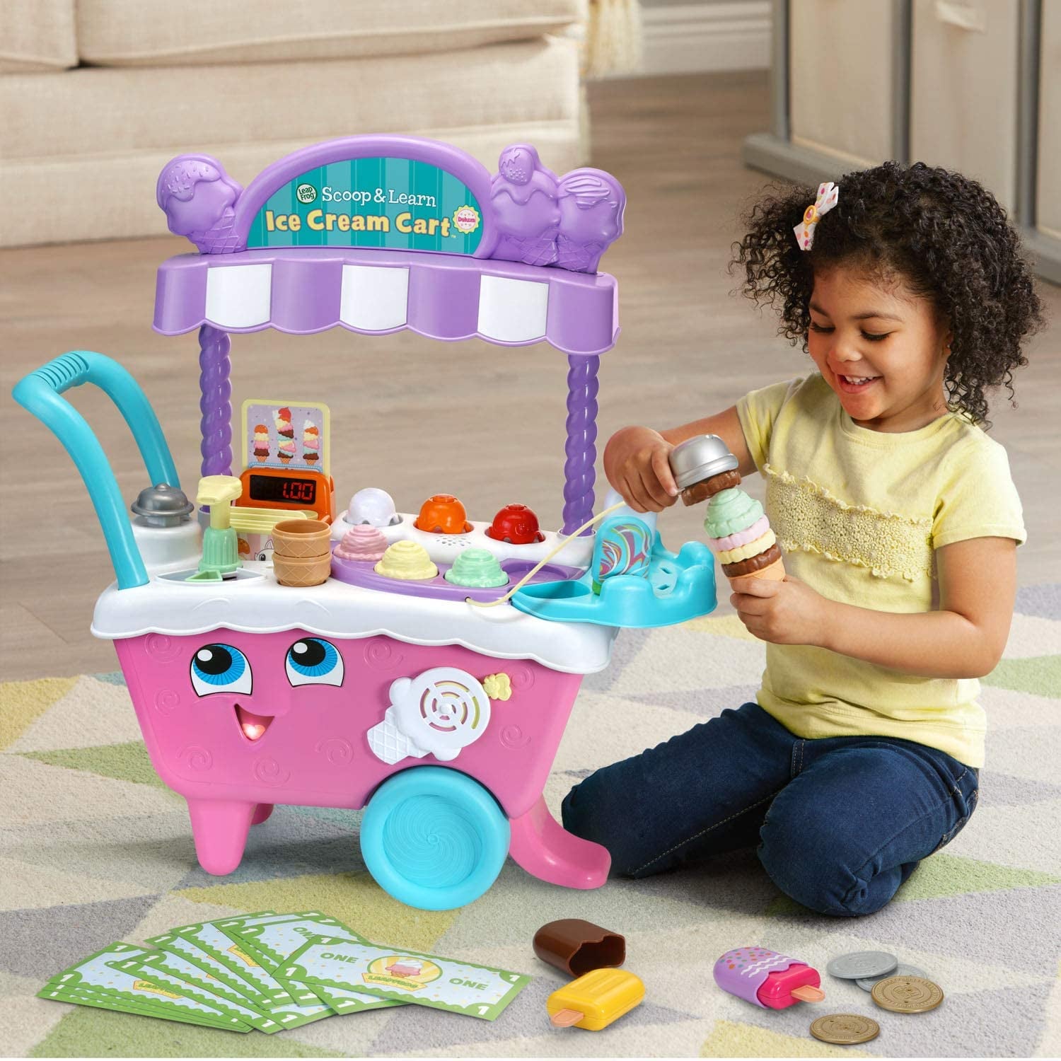 cheapest leapfrog ice cream cart