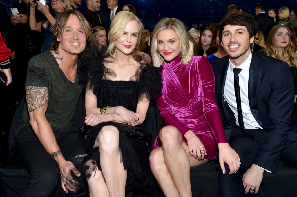 Keith Urban, Nicole Kidman, Kelsea Ballerini, and Morgan Evans