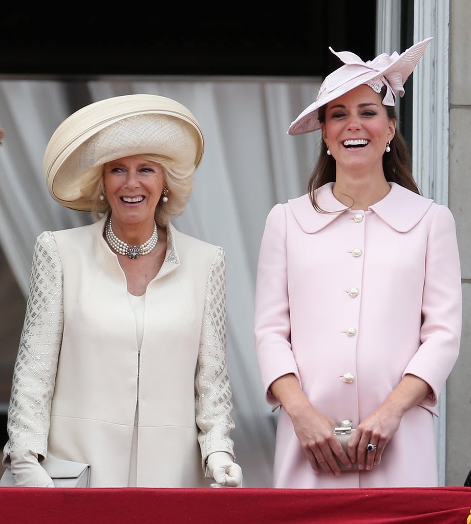 Camilla: "I've been sticking my gum on this balcony for years — honestly, no one ever notices."
