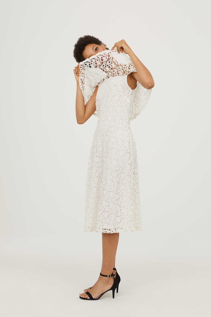 H&M Lace Off-the-Shoulder Dress