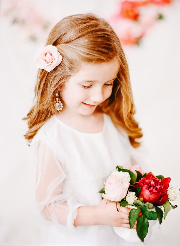 Flower Girl Hairstyles Popsugar Family