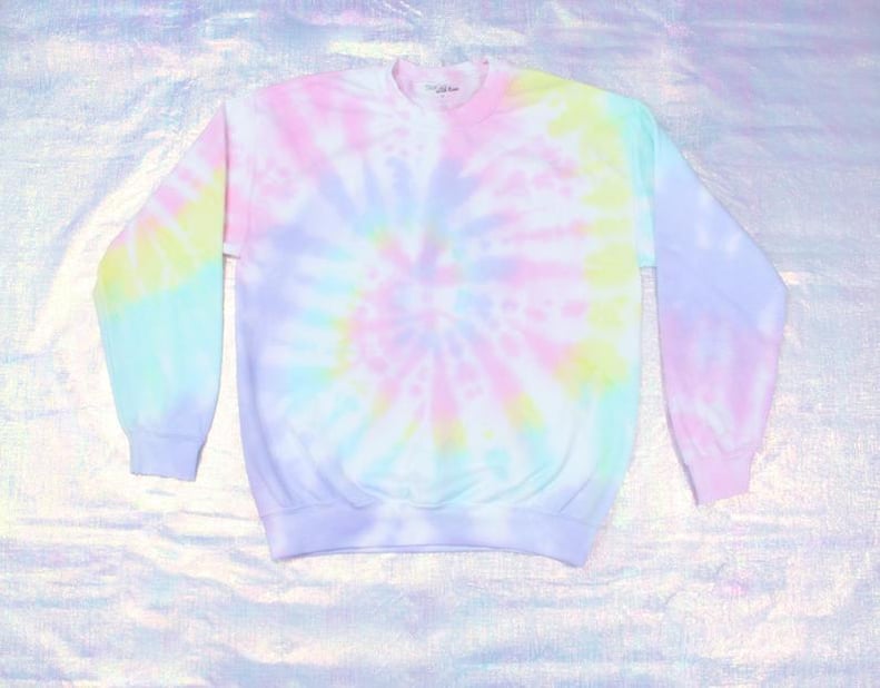 Dua Lipa s Tie Dye Madhappy Sweatshirt on Instagram PS Fashion