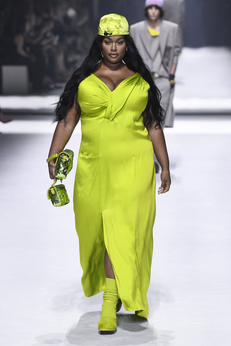 Precious Lee at Fendi's New York Fashion Week Show