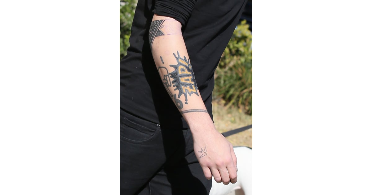 Zap The Meaning Behind Zayns Tattoos Popsugar Beauty Photo 14 